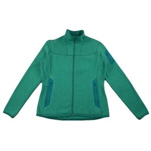 ARC'TERYX Covert Cardigan Full Zip Fleece Green Women's Large